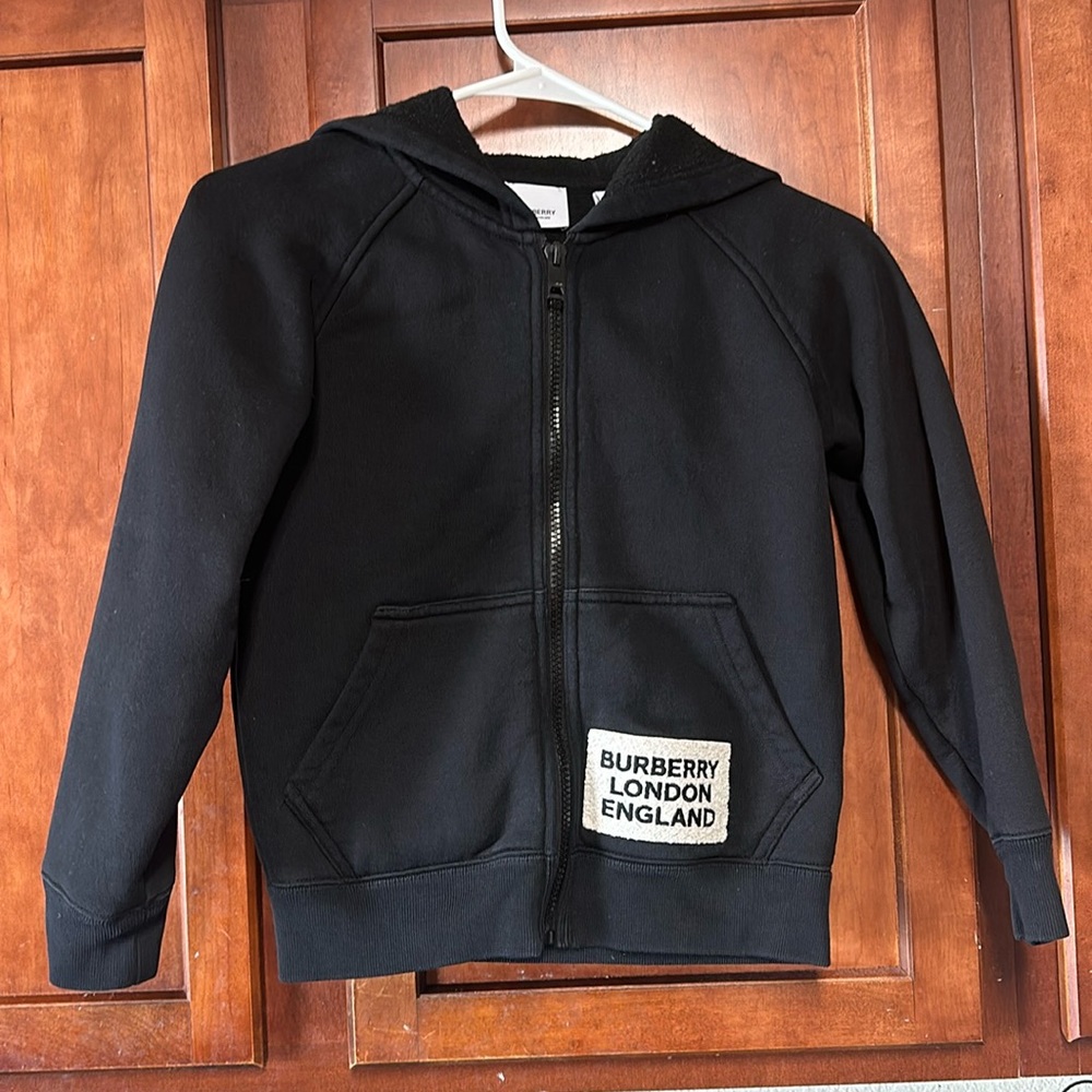 Burberry black hoodie